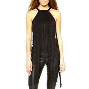 Torn by Rony Kobo fringe Michi top